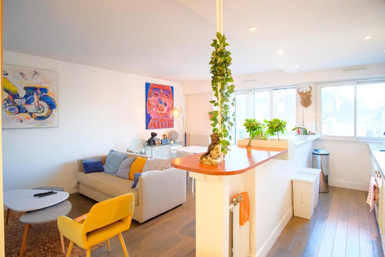 Ferienwohnung Beautiful And Bright Appt With Eiffel Tower View Paris Exterior foto