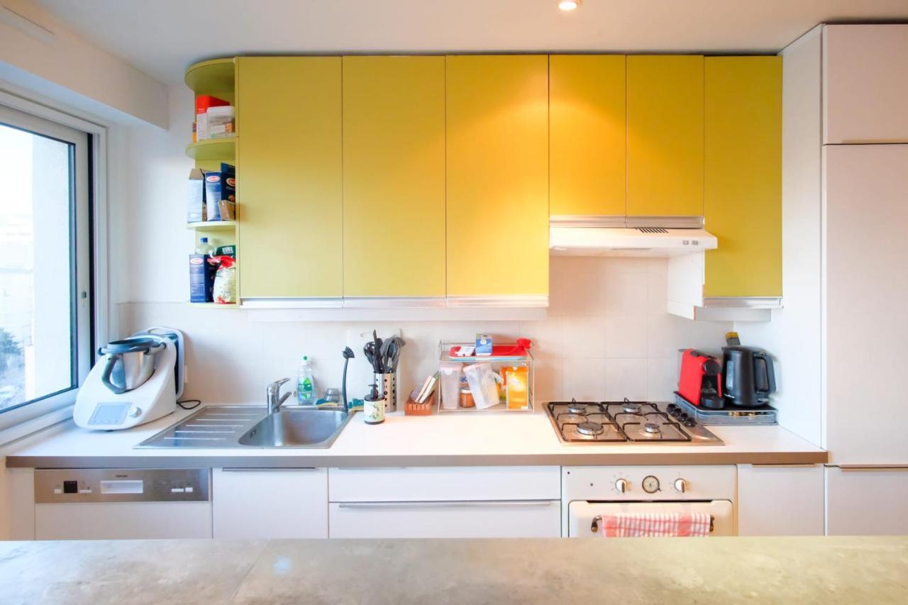 Ferienwohnung Beautiful And Bright Appt With Eiffel Tower View Paris Exterior foto