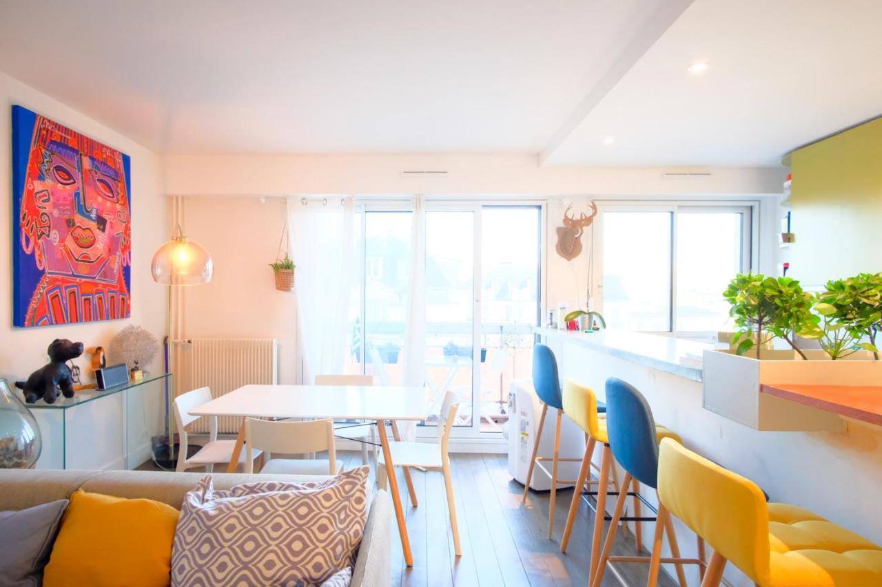 Ferienwohnung Beautiful And Bright Appt With Eiffel Tower View Paris Exterior foto